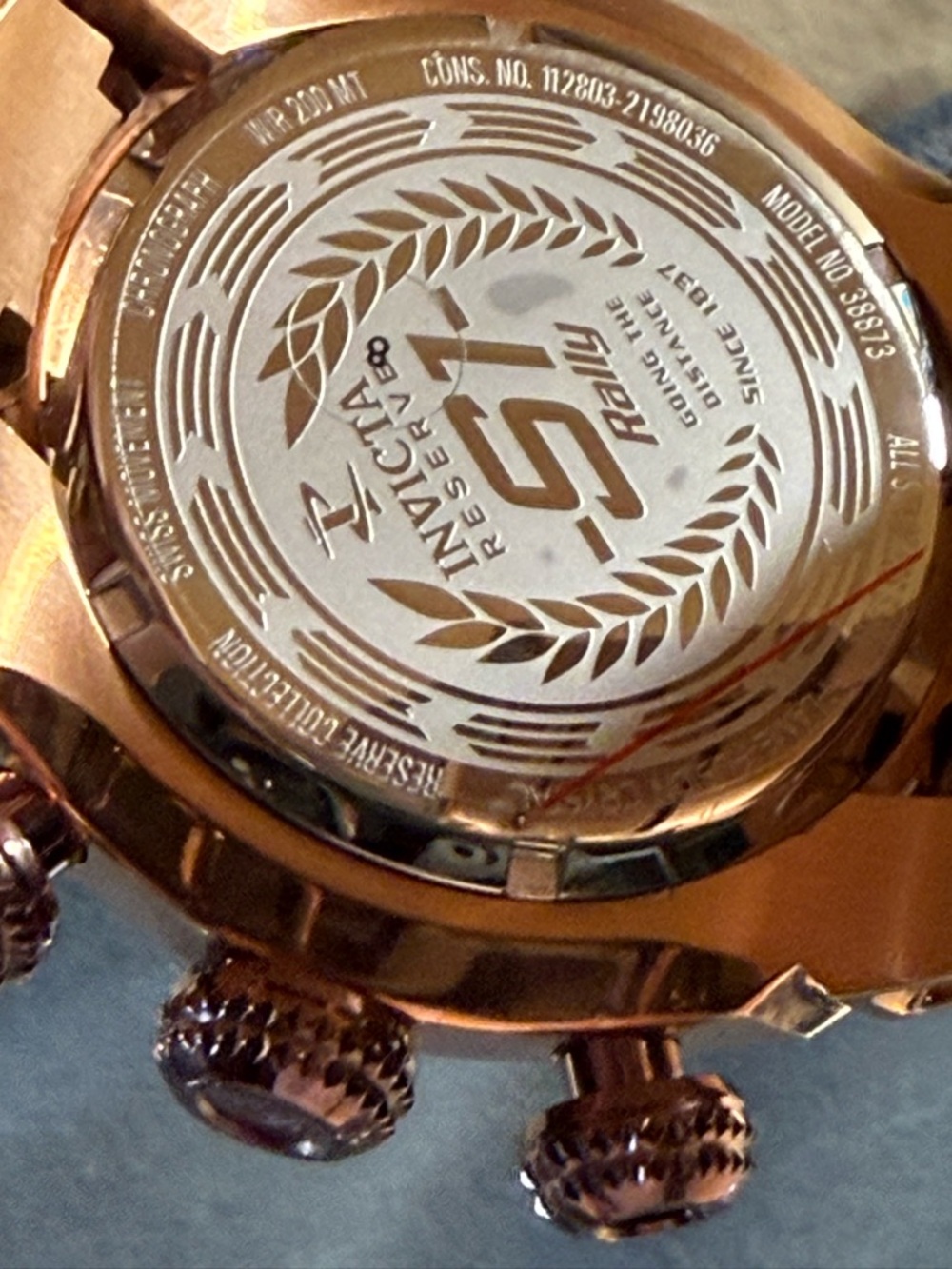 Invicta S1 Rally Reserve Collection 38873 Men's Chronograph Watch - Picture 7 of 8